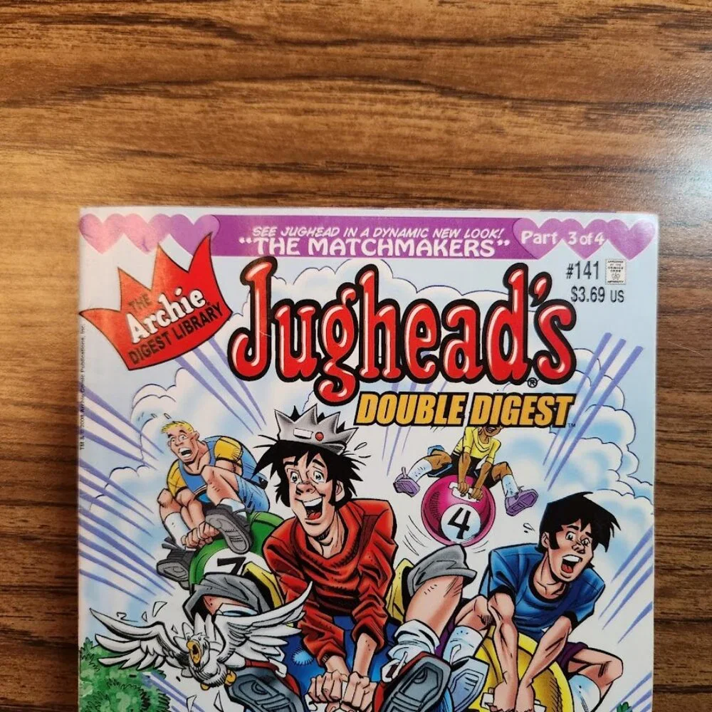 Jughead's Double Digest #141 Comicbook Comic Book The Archie Digest Library Pape